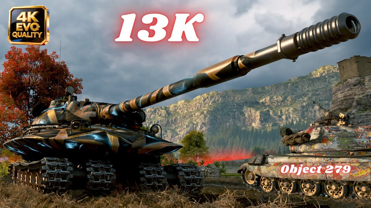 Object 279  13K Damage 9 Kills Tier XI  World of Tanks