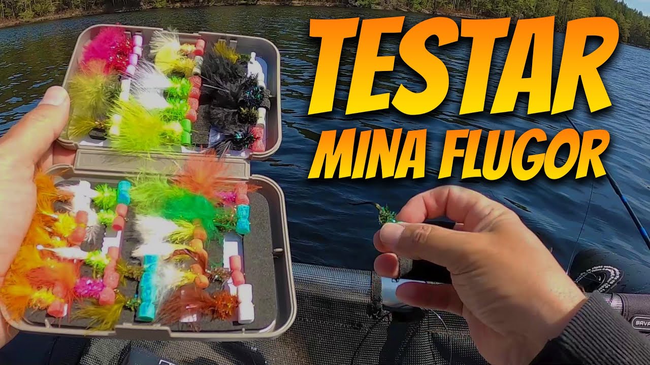 Fiskarna Gillar Mina Nya Flugor! | Fiskelycka