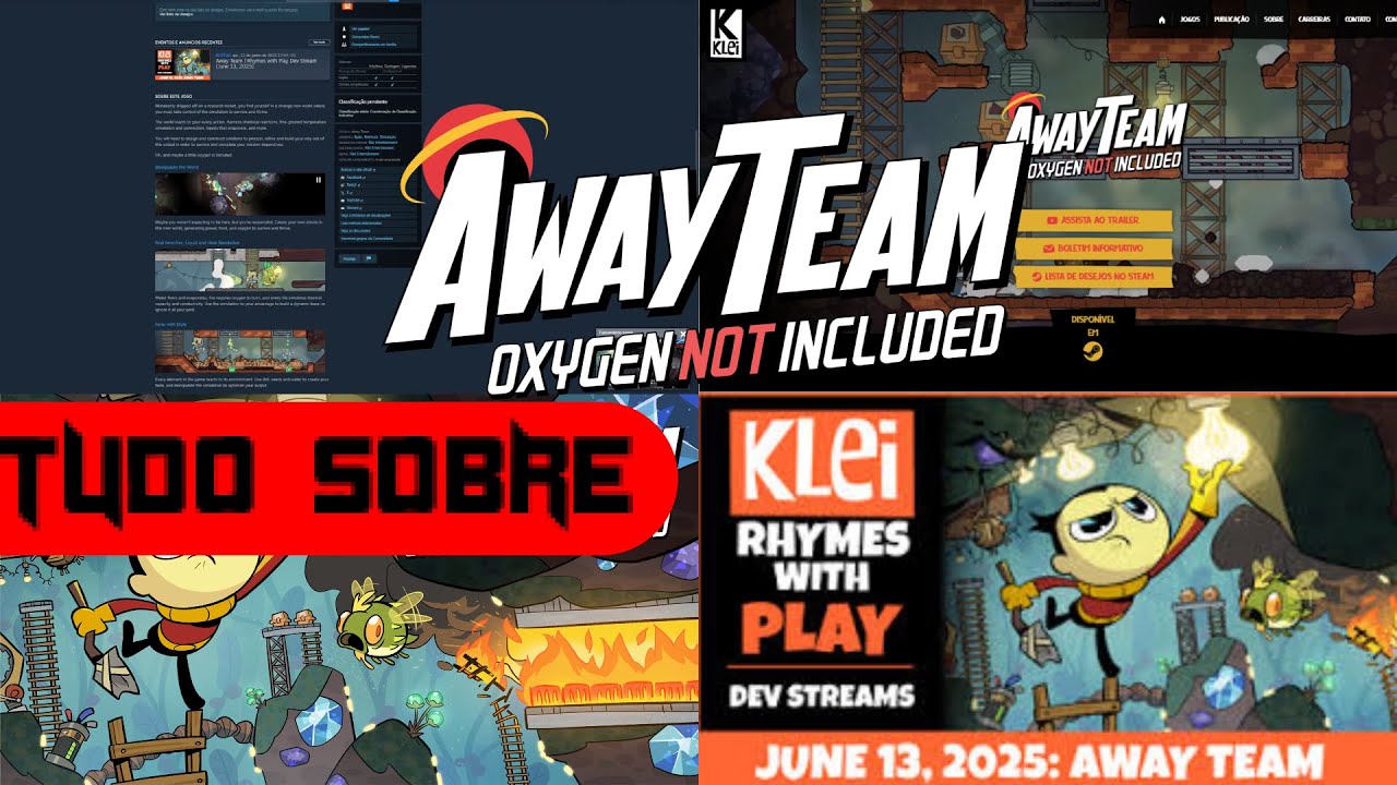 Tudo sobre o novo jogo Away Team que temos acesso até agora.