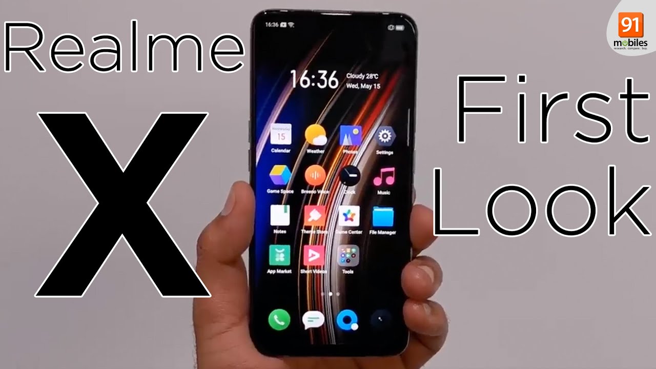 Realme X: First Look | Hands on | Price | [Hindi हिन्दी]