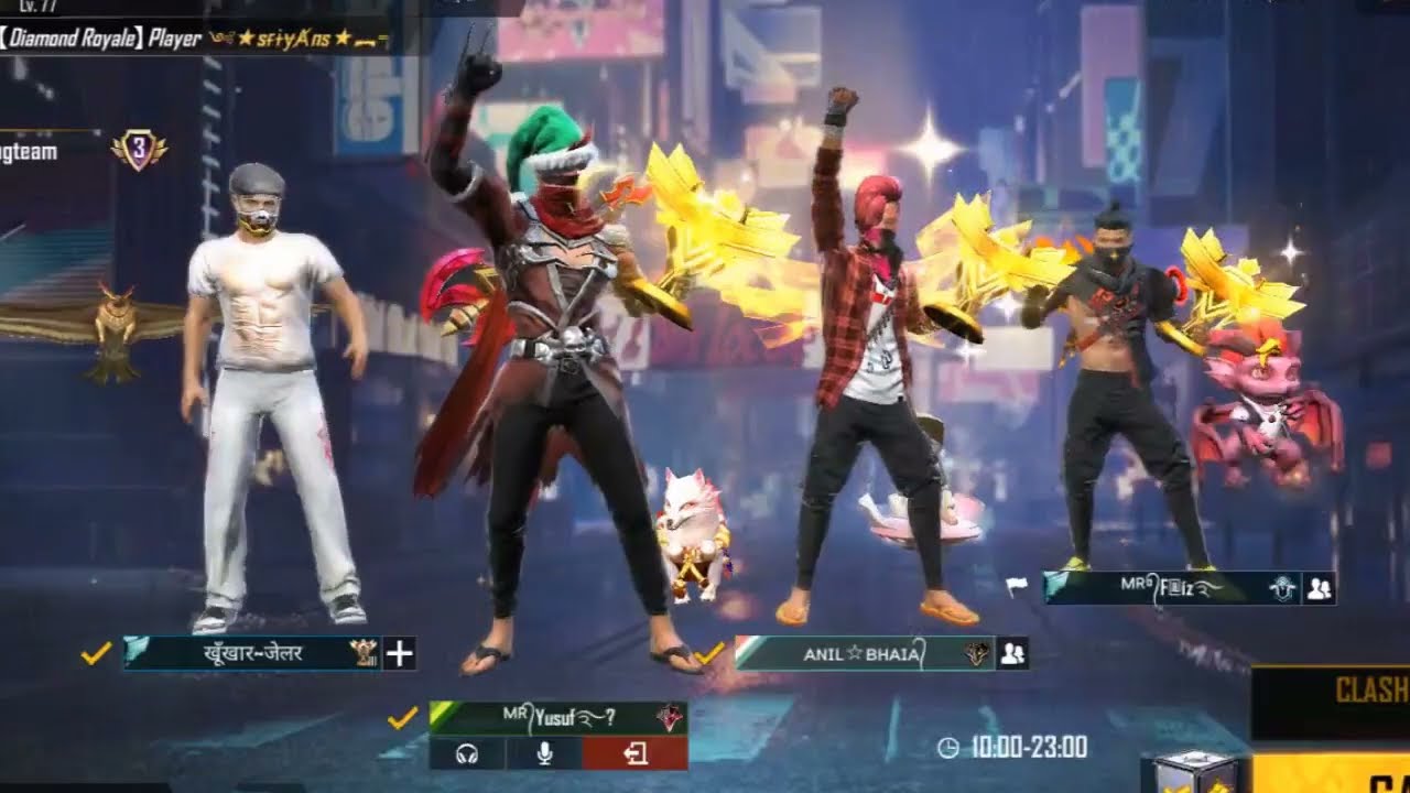 CS CUP EMOTE �FREE FIRE