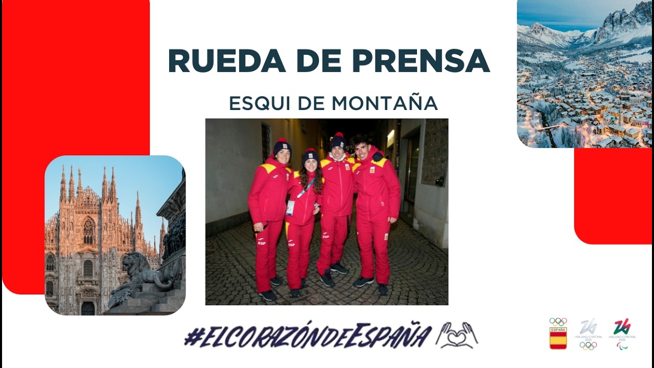 🔴​RUEDA DE PRENSA | Esquí de Montaña