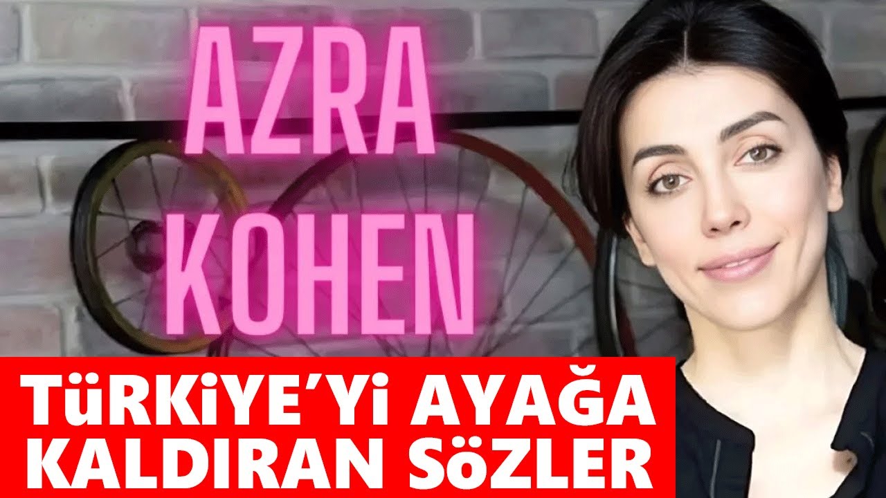 Sözde yazar Azra Kohen'den Filistin açıklaması