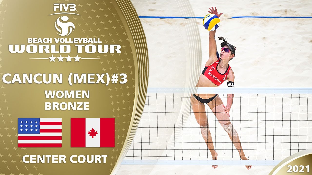 Alix/April vs. Pavan/Melissa - Full Match | 4* Cancun 2021 #3