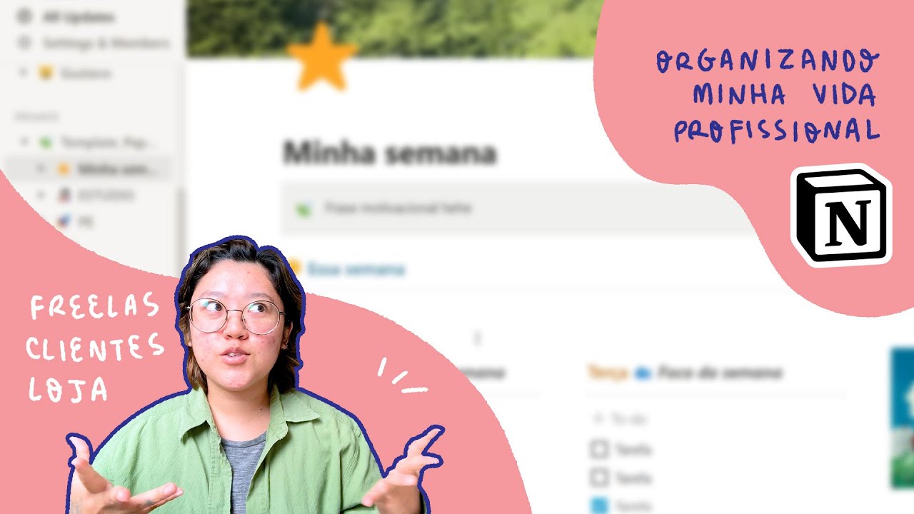 Como organizo minha vida profissional usando o Notion ✸ Rotina, e-mails e projetos