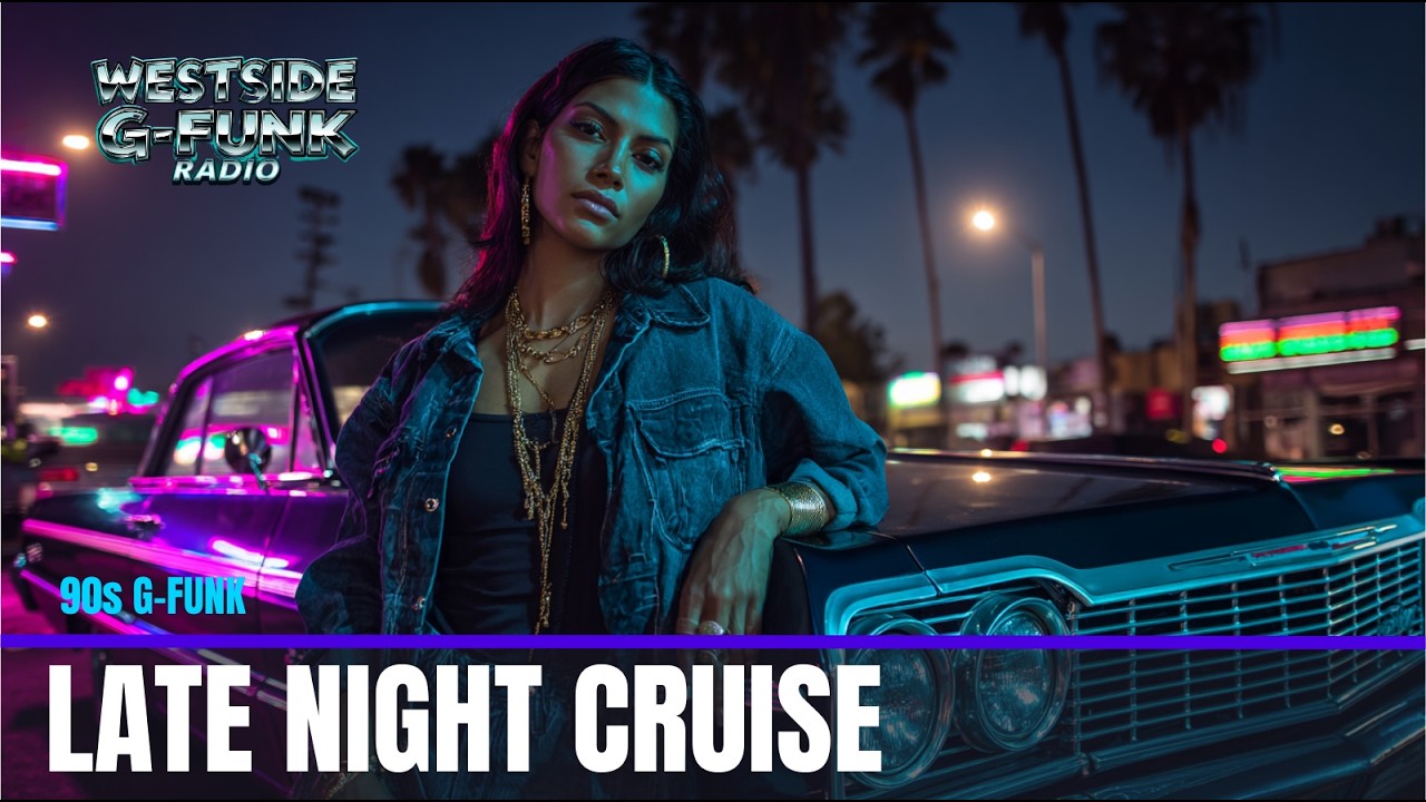 90s West Coast G-Funk Mix | Late Night Cruise Vol.1 | Smooth Lowrider Night Drive | 1 Hour