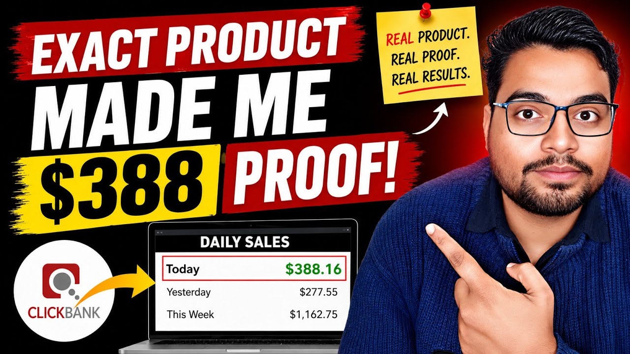 ClickBank $388 Sale Using This Product! (2026)