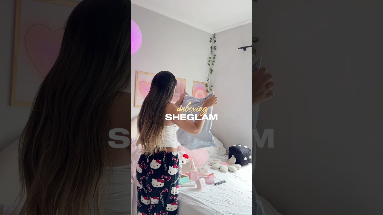 unboxing makes sheglam 💋🌷💌