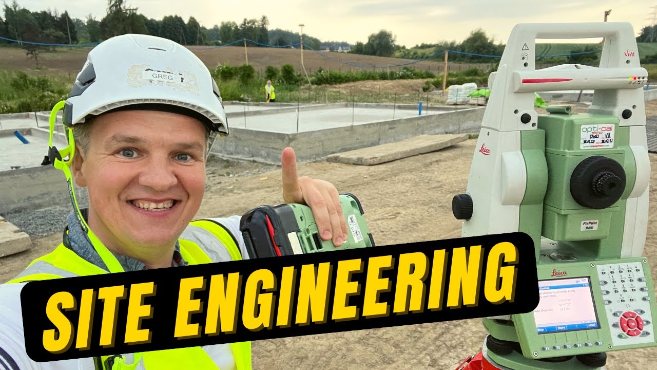 CONSTRUCTION SITE ENGINEER - How to start a setting out, site engineer career in construction.