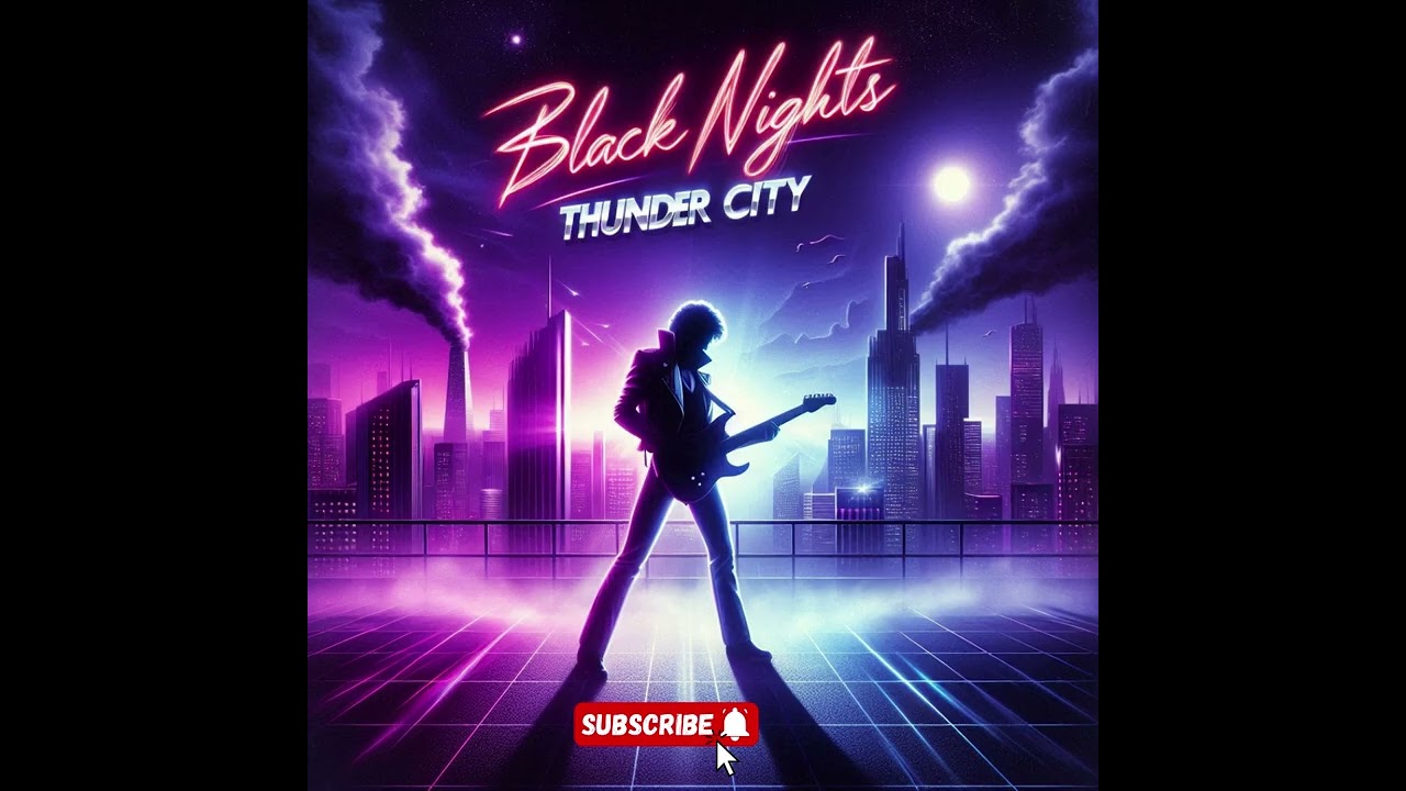 Thunder City – Black Nights (80ies Hair Band)