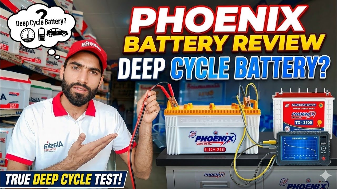 Phoenix battery review | deep cycle battery review | battery charger | high performance battery