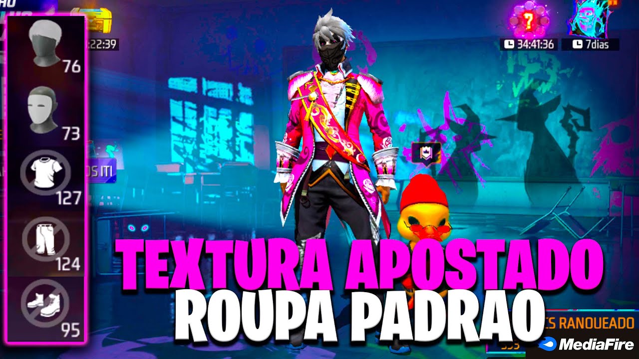 ➡️ LINK DIRETO !!! TEXTURA PRINCIPE ROSA FREE FIRE na 𝗥𝗢𝗨𝗣𝗔 𝗣𝗔𝗗𝗥𝗔̃𝗢 DO ALOK ATUALIZADO