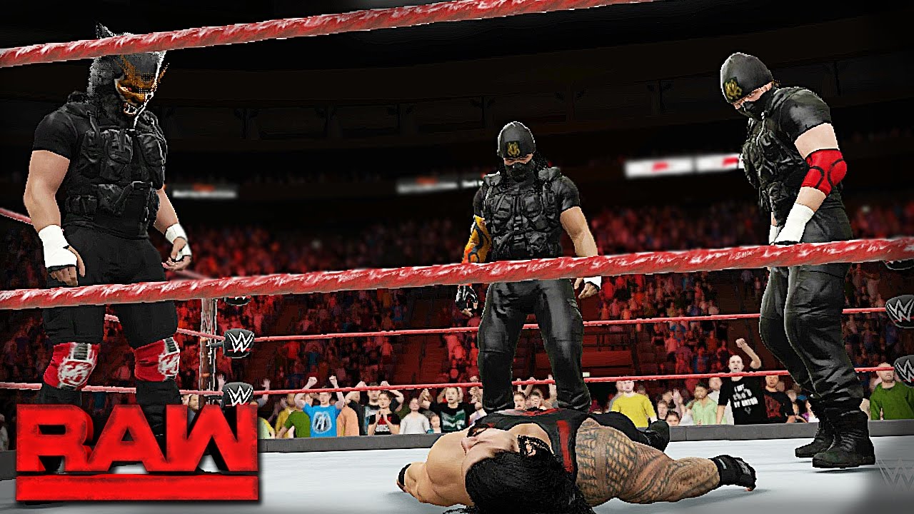 WWE 2K17 Custom Story - FAKE SHIELD Confronts Roman Reigns & Lesnar ft. RAW 2017, Triple H (PART 3)