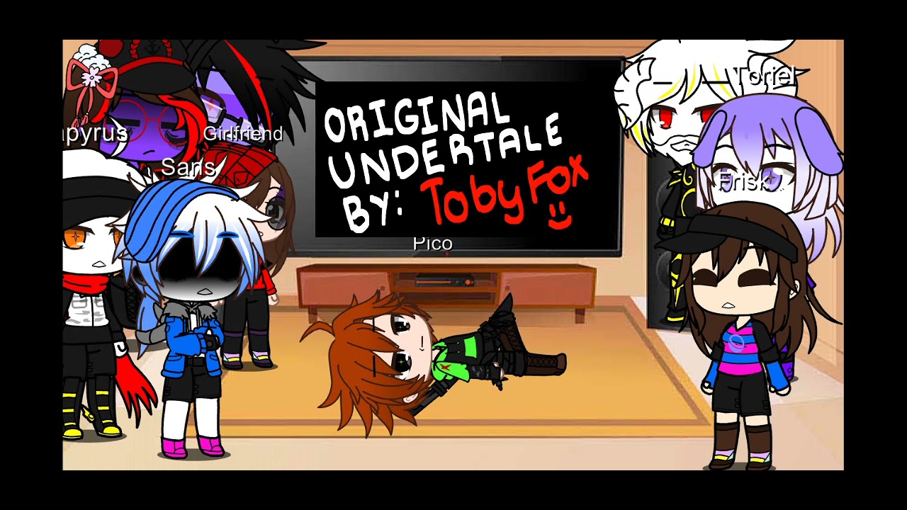 FnF + UT reacts to ULB vs GBF                   Credits to: @revolveranimations