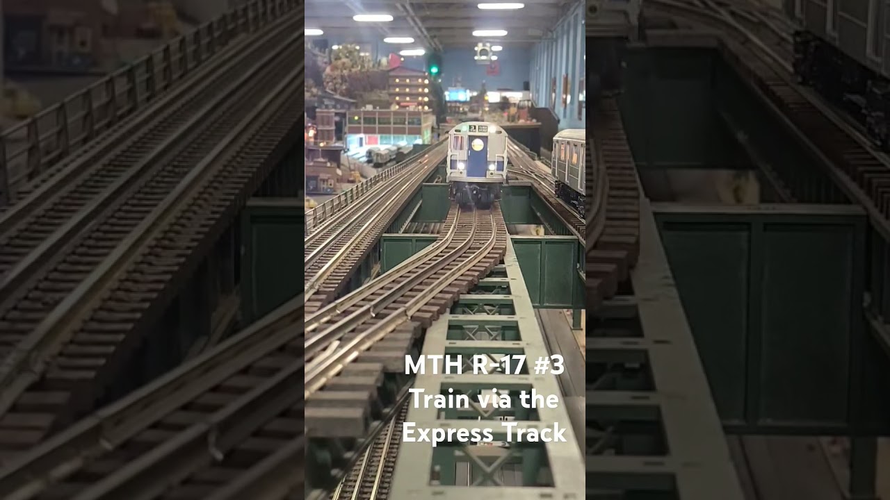 MTH MTA NYC Subway R-17 #3 Train via the Middle #mthtrains #mta #nyctransit #nycsubway #irt