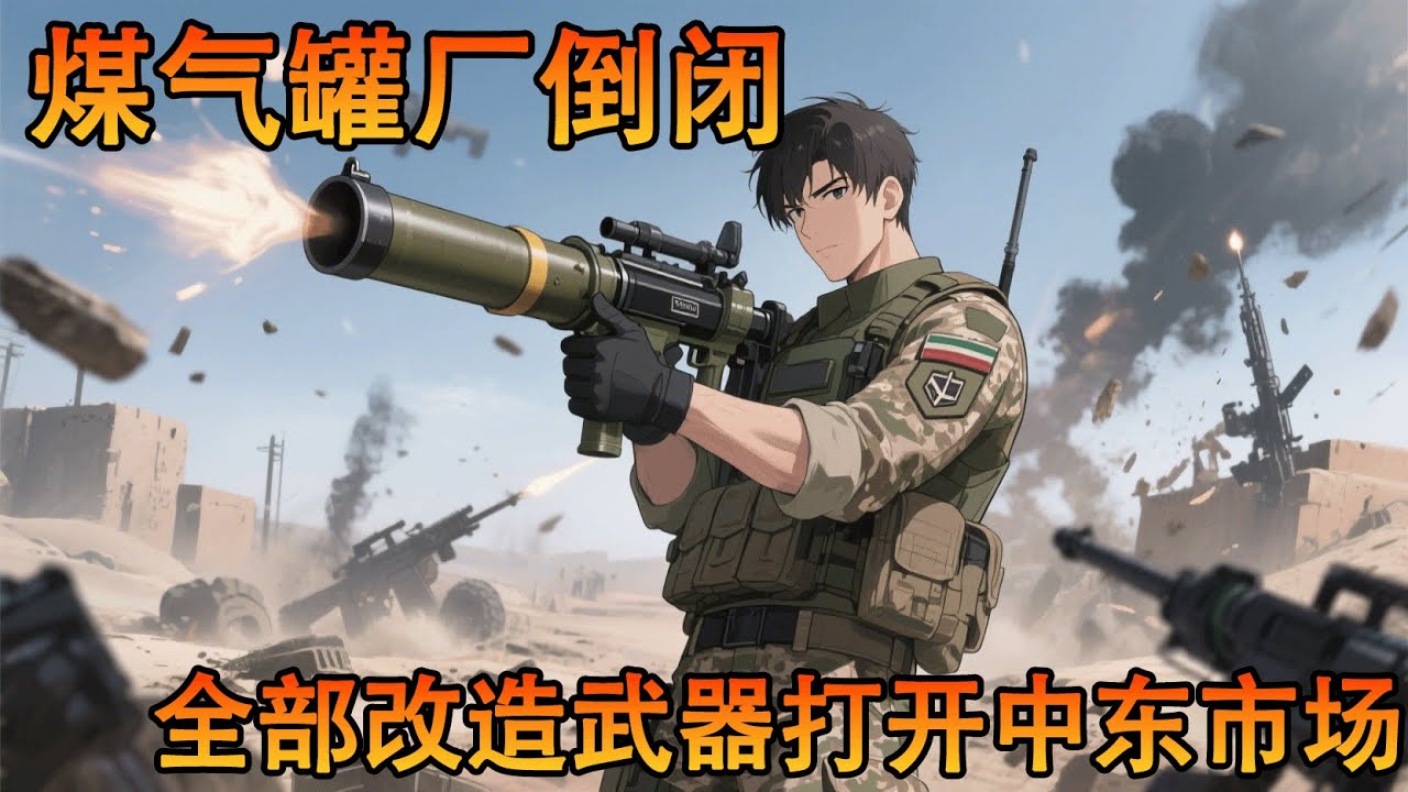 從瀕臨倒閉的煤氣罐廠起步，意外打開中東軍火市場，隨後漁具廠供隱身塗料，玩具廠變國家戰略資產，副業總在不經意間升級為國家級項目！#小说 #热血 #動漫 #冒险