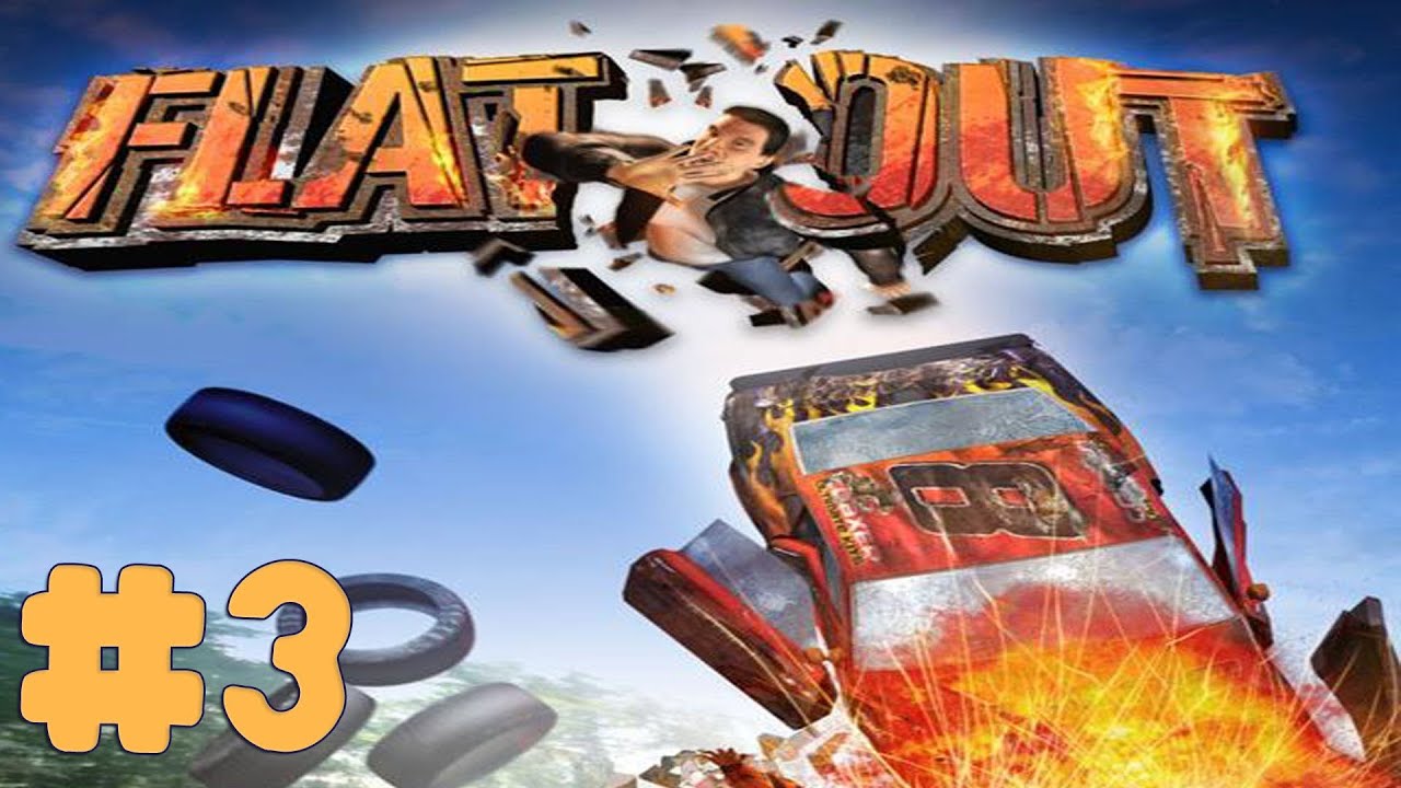 FlatOut - Walkthrough - Part 3 - Bunker Hill Havoc (PC) [HD]