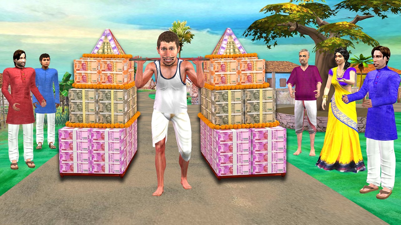 Kawad Yatra 10 Lakh Rupees Notes Haridwar Kanwar Yatra Hindi Kahani Moral Stories Funny Comedy Video
