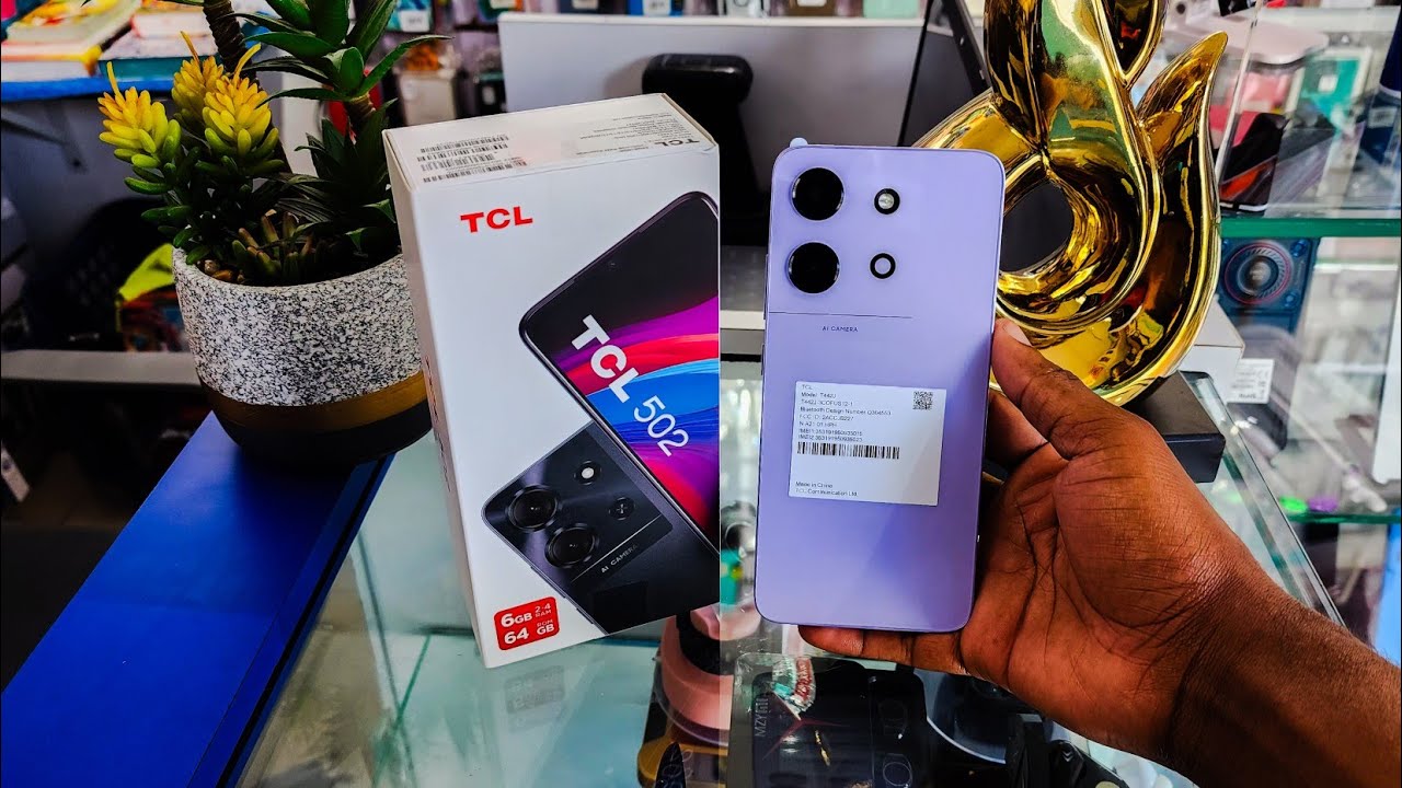 UNBOXING TCL 502