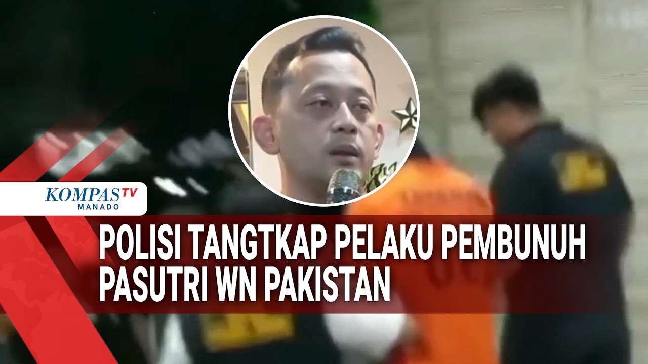 POLISI TANGTKAP PELAKU PEMBUNUH PASUTRI WN PAKISTAN