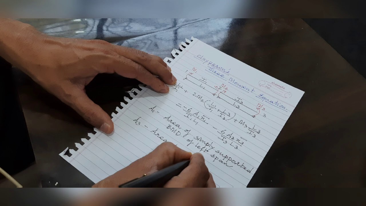 Introduction to Three Moment Equation