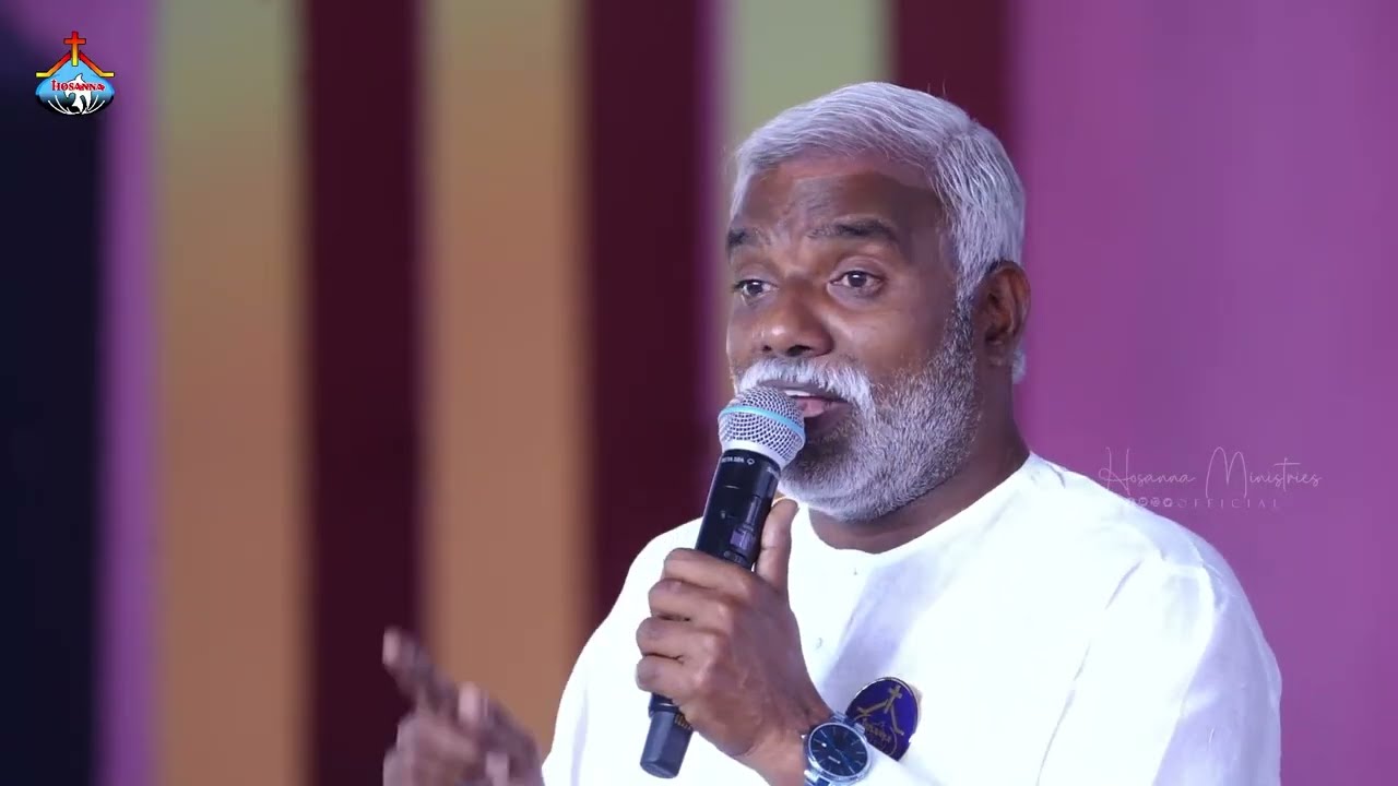 49వ గుడారాల పండుగలో పాస్టర్ జాన్ గారి వర్తమానం || HOSANNA MINISTRIES FEAST OF TABERNACLES