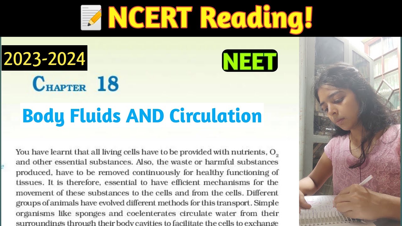 Body Fluids and Circulation. NCERT Class 11 Biology Audiobook | NCERT Reading | @HiddenStrateG
