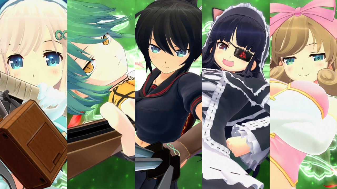 Senran Kagura Burst Re:Newal (PS4) - Hebijo Girls Gameplay
