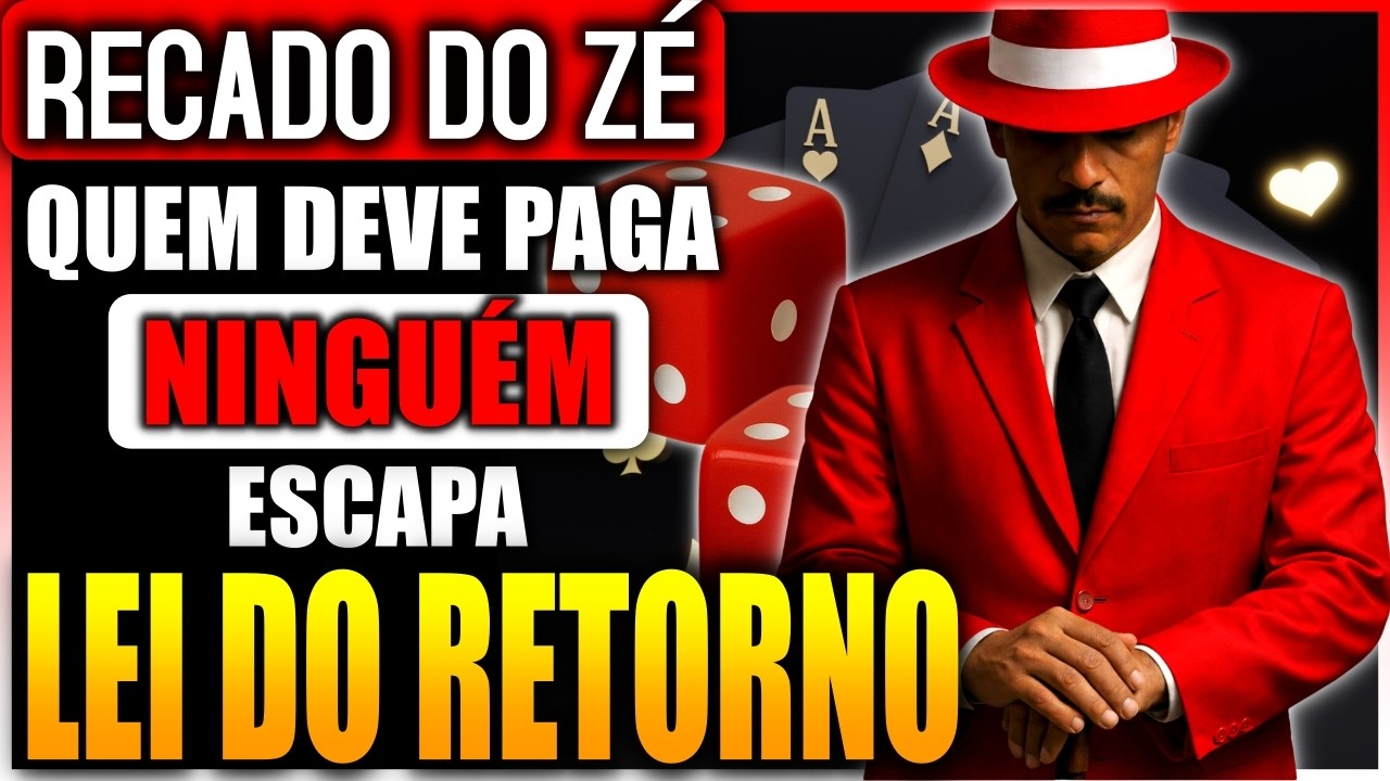 Quem deve PAGA: A JUSTIÇA de Zé Pilintra não falha NUNCA - Recado de Zé Pilintra