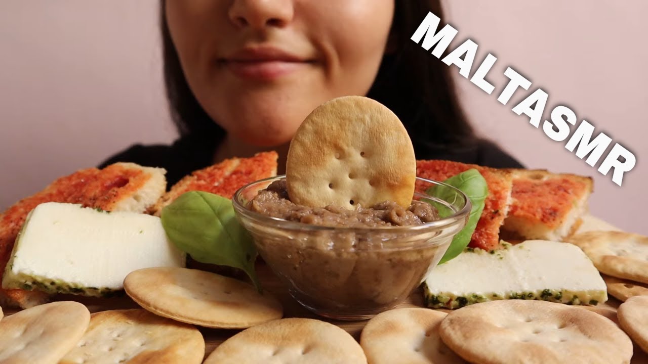 ASMR EATING Maltese Traditional Food (Bigilla, Galletti, Ġbejna, Ħobż biż-Żejt) - MUKBANG | MaltASMR
