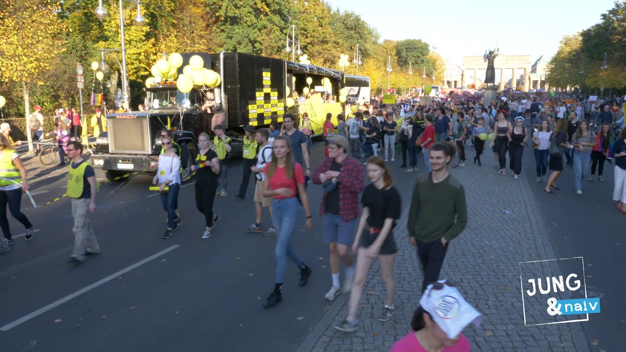 #Unteilbar Demo Menschenmassen (Rohmaterial)