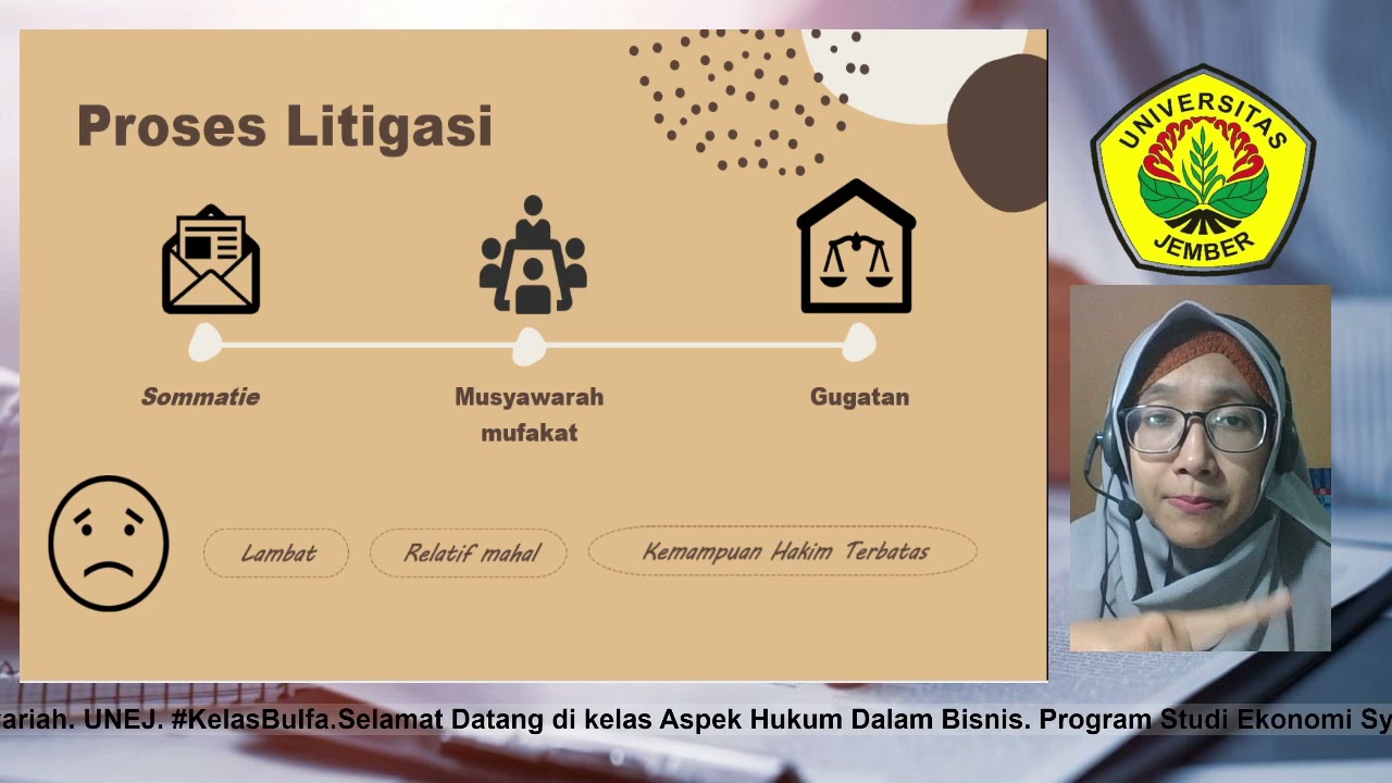 Penyelesaian Sengketa Bisnis Litigasi & Non-litigasi