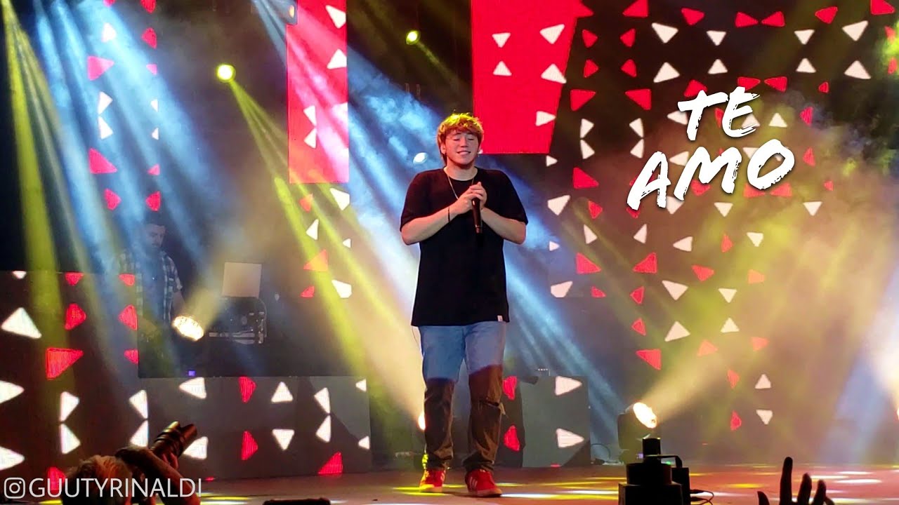 TE AMO - Paulo Londra en Mendoza (02-11-18 Arena Maipu)