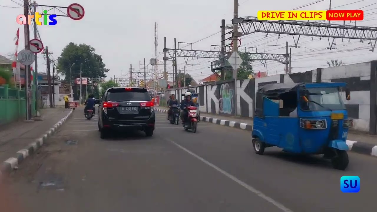 DRIVE IN JAKARTA CLIPS | Jl. Slamet Riyadi, Manggarai I & Bukit Duri ( Arah JPL 14 & 14A )