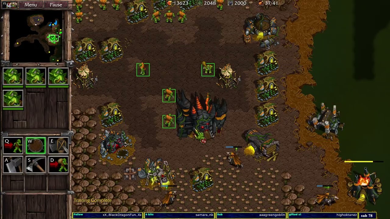 Warcraft 2 Remastered Frog Legs 2v3