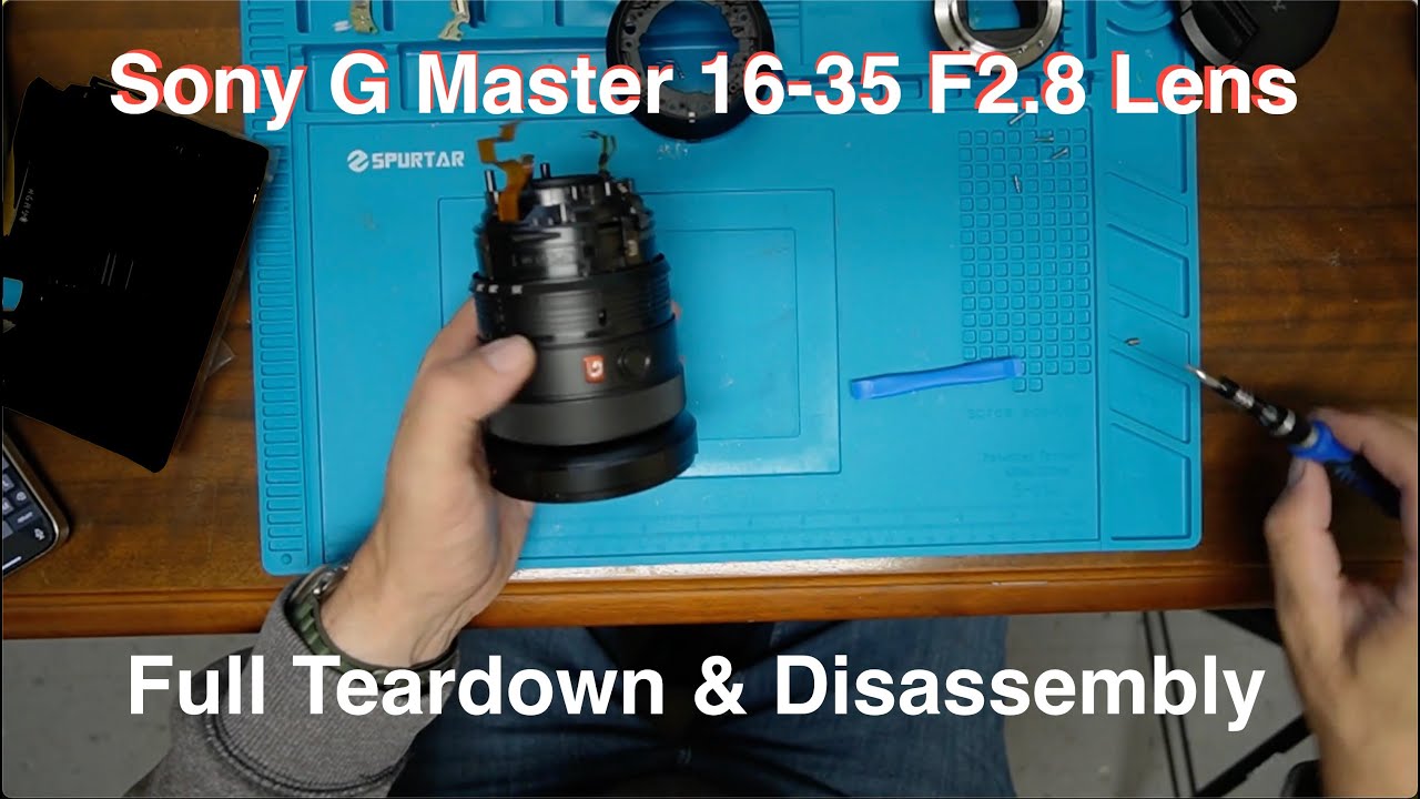 Sony 16-35mm F2.8 G Master Lens Teardown | Full Disassembly & Internal Breakdown