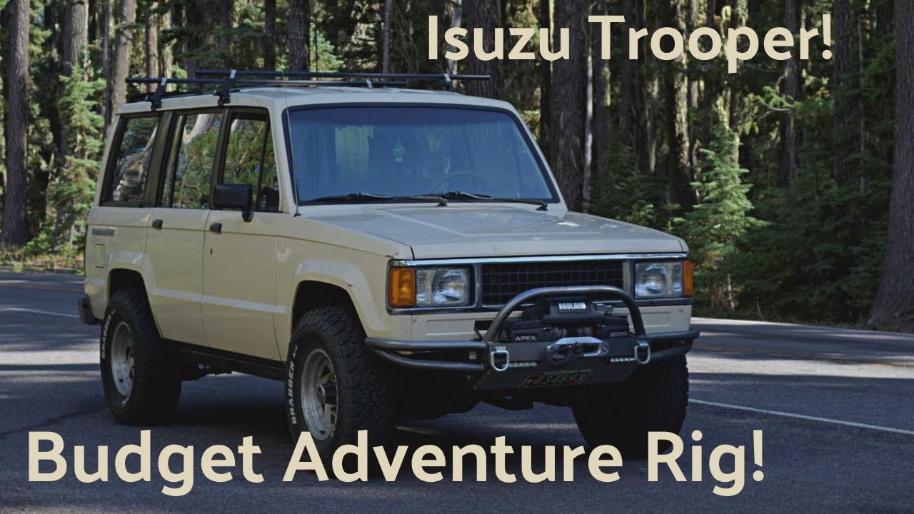 Isuzu Trooper: Walk-around and Ball Joint Replacement. (Camping / Adventure 4x4)