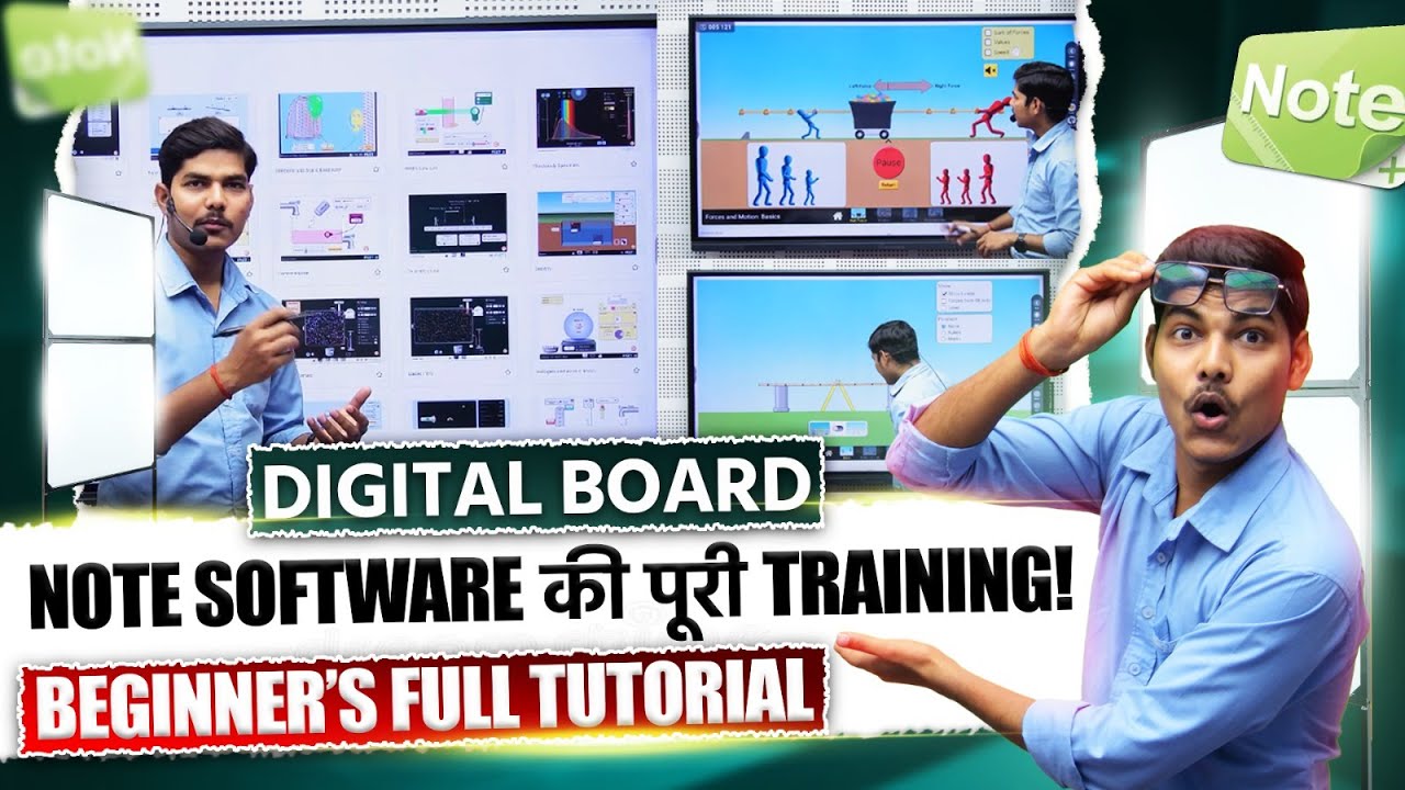 Note Whiteboard Software Tutorial | Best Digital Board Writing Software | Note pro Teaching Software