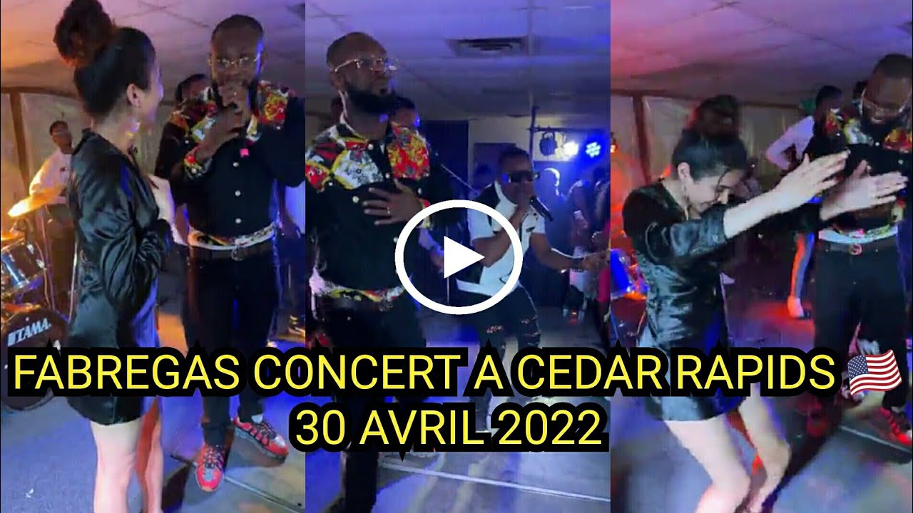 FABREGAS LE METIS NOIR | CONCERT A CEDAR RAPIDS • ÉTATS-UNIS 🇺🇸 | 30 AVRIL 2022