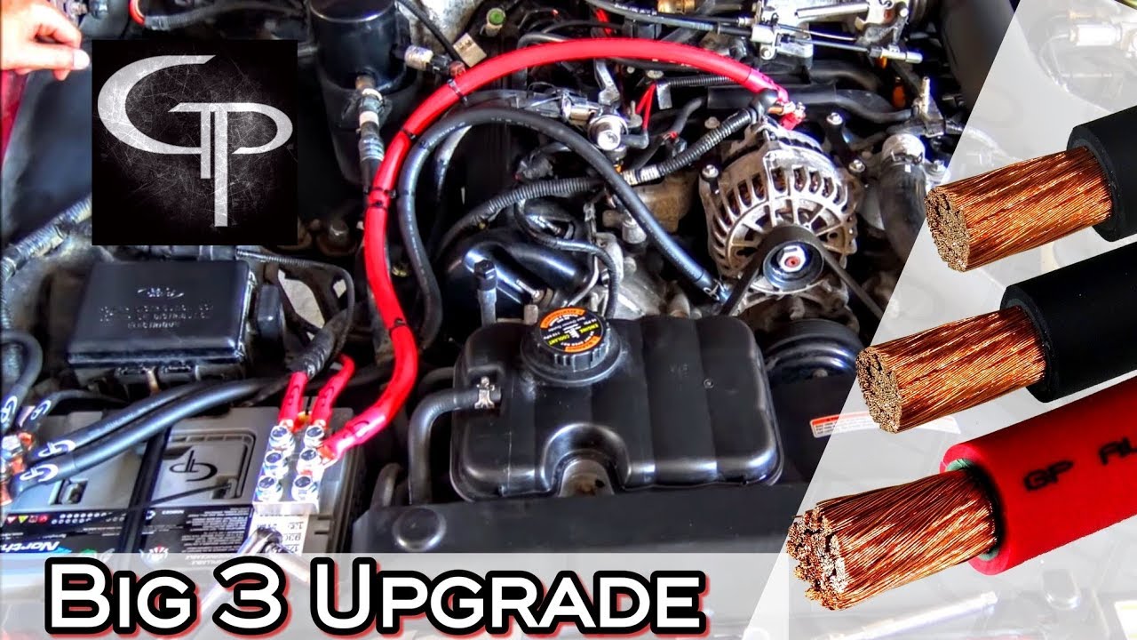 HOW TO INSTALL THE BIG 3 UPGRADE CAR AUDIO