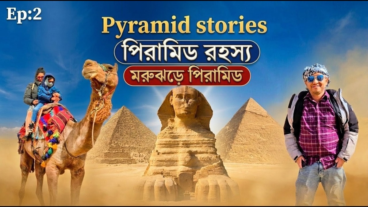 Pyramid Stories | Egypt Pyramids | Pyramids in Sandstorm | Giza and Saqqara  #gizapyramids #saqqara