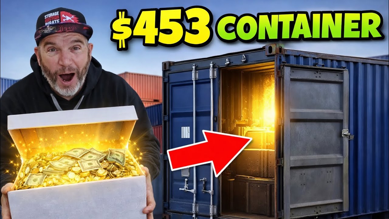 Paid $453.87 For Container At Storage Unit Auction Business