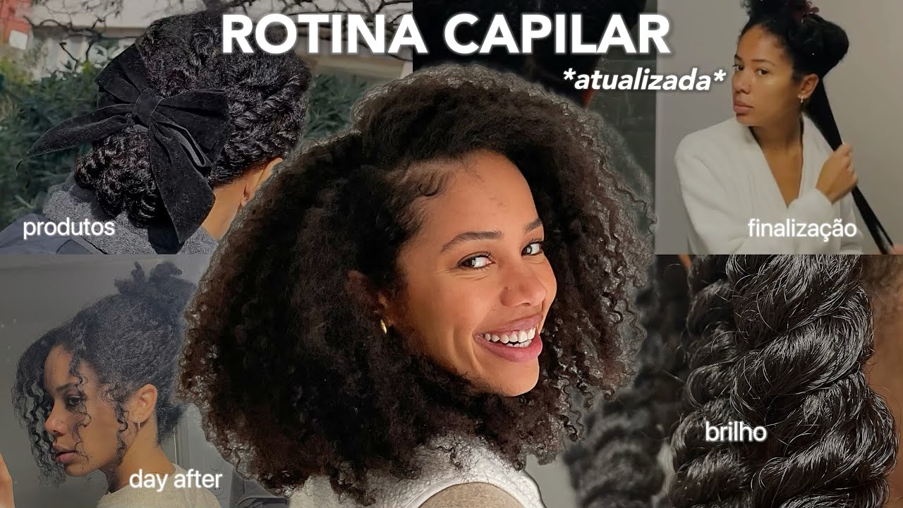 Minha rotina atual COMPLETA | Cabelo crespo