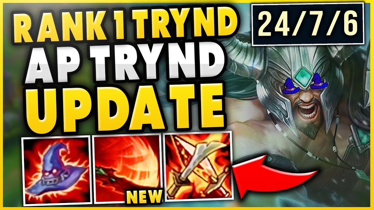 HOW BROKEN IS AP TRYNDAMERE AFTER THE SPIN UPDATE?!? RANK 1 FULL AP TRYND BUILD! - League of Legends