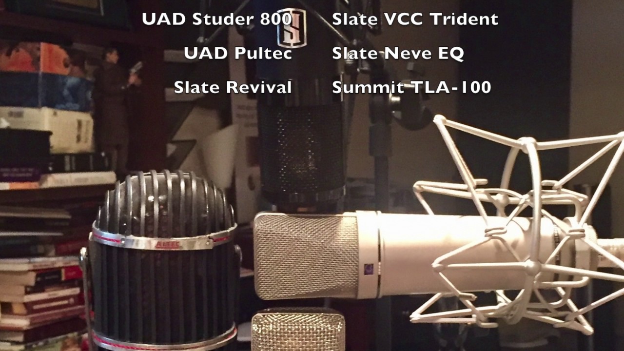 Behind the Scenes #2 Microphone Shootout: Altec 639A, Slate VMS, CM49, MK U67 on Crooning Vocals