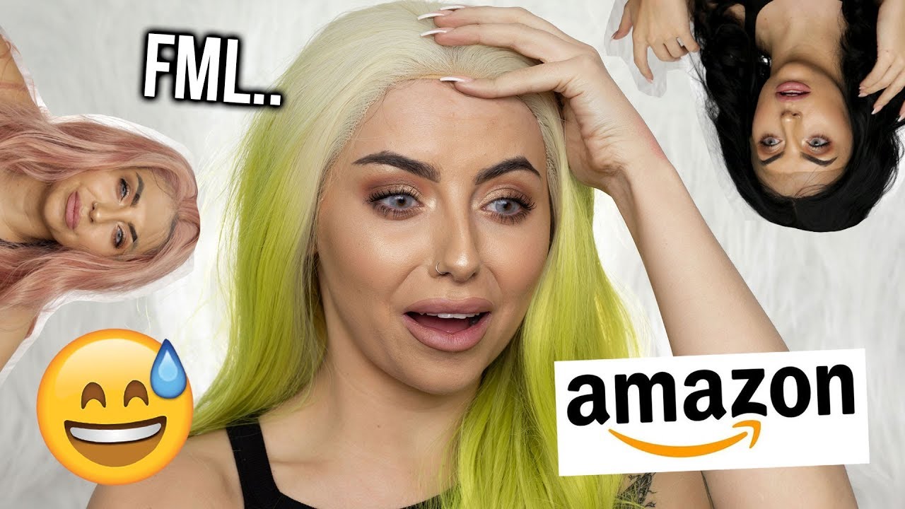TESTING CHEAP AMAZON LACE FRONT WIGS! UNDER £35! I'M IMPRESSED..KINDA