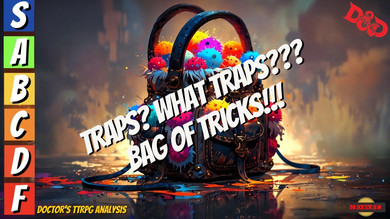 The Bag of Tricks: A Perfect All Purpose Magic Item for Dungeons and Dragons