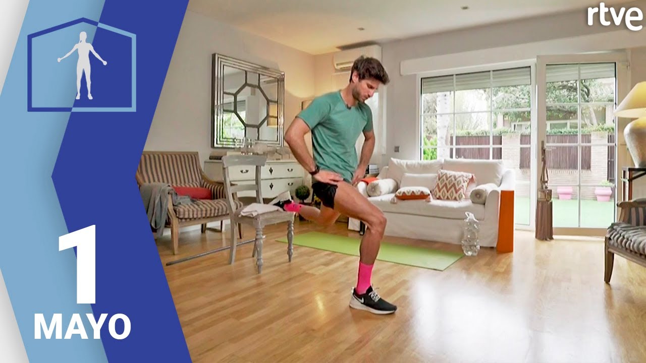 ENTRENAMIENTO 1 MAYO | Fuerza y cardio | Mu&eacute;vete en casa
