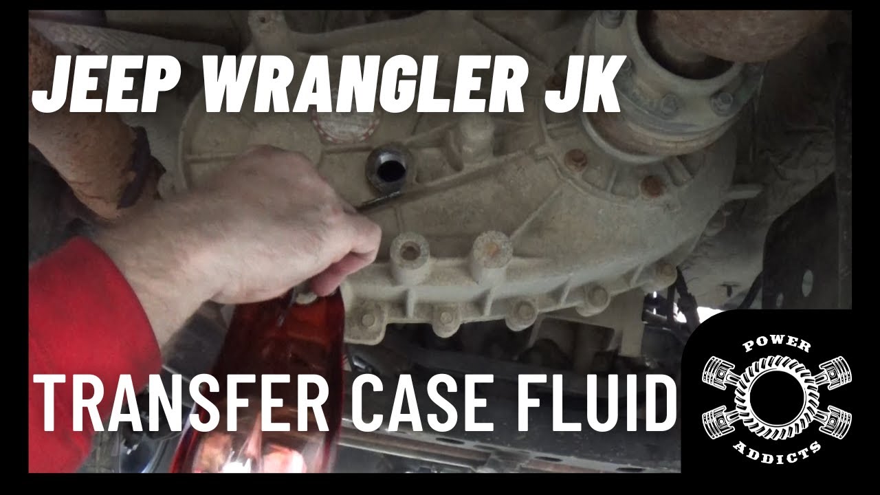 Jeep Wrangler JK - Change that Transfer Case Fluid #poweraddictscrew #jeepwranglerjk #jeepjk