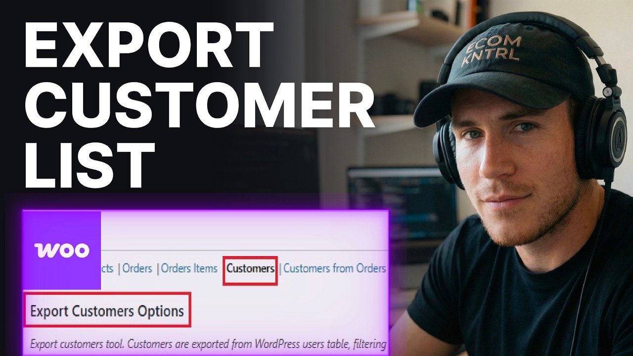 How To Export Customer List In WooCommerce (2026) | Reports & CSV Export
